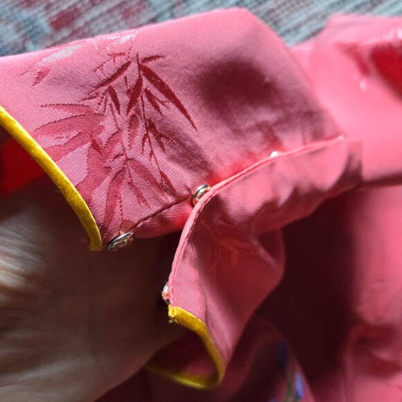 Vintage Painted Cheongsam Dress (Size XS) - Picture 4 of 11